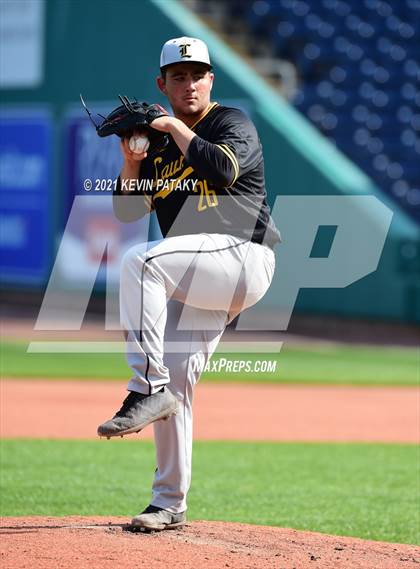 Thumbnail 1 in Jonathan Law vs. Xavier (Dunkin Donuts Park) photogallery.