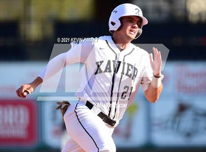 Thumbnail 2 in Jonathan Law vs. Xavier (Dunkin Donuts Park) photogallery.