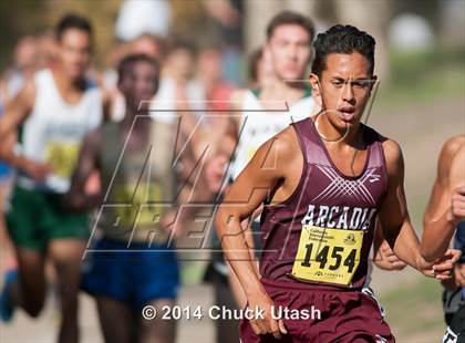 Thumbnail 2 in CIF State Cross Country Championships (D1 Boys Race) photogallery.