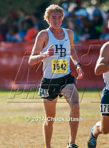 Thumbnail 1 in CIF State Cross Country Championships (D1 Boys Race) photogallery.