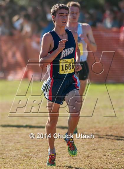 Thumbnail 3 in CIF State Cross Country Championships (D1 Boys Race) photogallery.