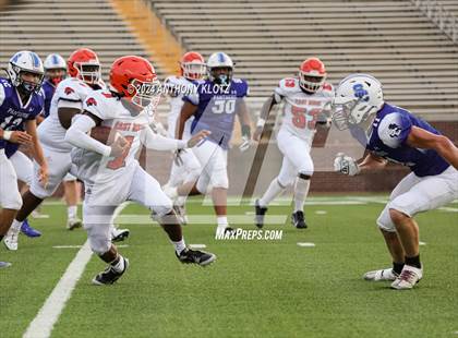 Thumbnail 1 in East Ridge vs Sale Creek (Prelude to the Blue Cross Bowl) photogallery.