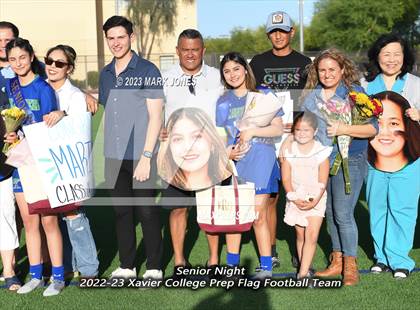 Thumbnail 1 in Chandler @ Xavier College Prep (Senior Night) photogallery.