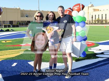 Thumbnail 2 in Chandler @ Xavier College Prep (Senior Night) photogallery.