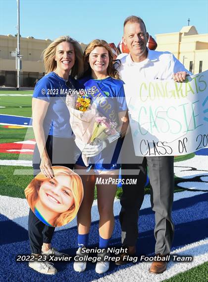 Thumbnail 2 in Chandler @ Xavier College Prep (Senior Night) photogallery.