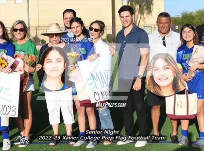 Thumbnail 3 in Chandler @ Xavier College Prep (Senior Night) photogallery.