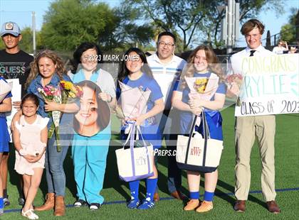 Thumbnail 2 in Chandler @ Xavier College Prep (Senior Night) photogallery.