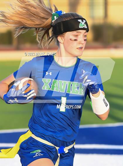 Thumbnail 2 in Chandler @ Xavier College Prep (Senior Night) photogallery.