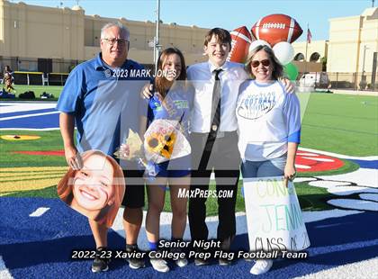 Thumbnail 1 in Chandler @ Xavier College Prep (Senior Night) photogallery.