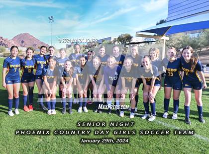 Thumbnail 1 in Phoenix Country Day (Senior Night) photogallery.