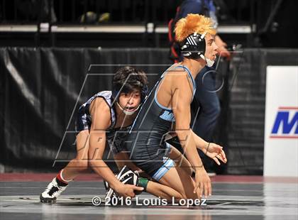 Thumbnail 2 in CIF Southern Section Masters Wrestling Championships (Day 1 - Friday) photogallery.