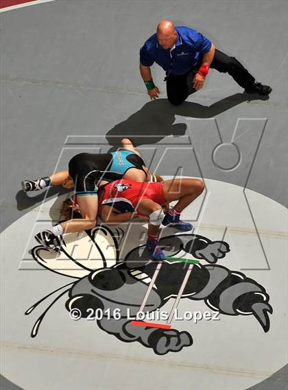 Thumbnail 2 in CIF Southern Section Masters Wrestling Championships (Day 1 - Friday) photogallery.