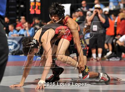 Thumbnail 2 in CIF Southern Section Masters Wrestling Championships (Day 1 - Friday) photogallery.