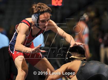 Thumbnail 2 in CIF Southern Section Masters Wrestling Championships (Day 1 - Friday) photogallery.