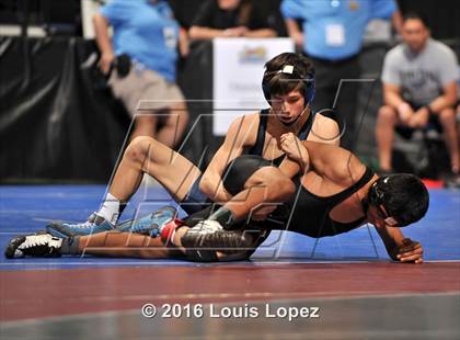 Thumbnail 2 in CIF Southern Section Masters Wrestling Championships (Day 1 - Friday) photogallery.