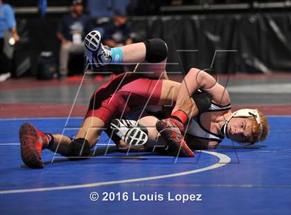 Thumbnail 3 in CIF Southern Section Masters Wrestling Championships (Day 1 - Friday) photogallery.