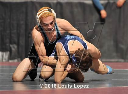 Thumbnail 2 in CIF Southern Section Masters Wrestling Championships (Day 1 - Friday) photogallery.