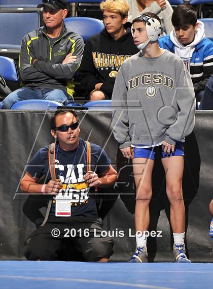 Thumbnail 2 in CIF Southern Section Masters Wrestling Championships (Day 1 - Friday) photogallery.