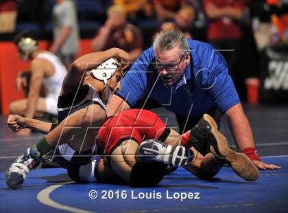 Thumbnail 3 in CIF Southern Section Masters Wrestling Championships (Day 1 - Friday) photogallery.