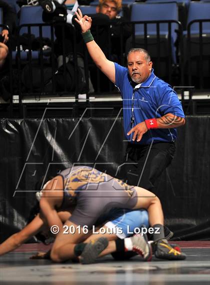 Thumbnail 1 in CIF Southern Section Masters Wrestling Championships (Day 1 - Friday) photogallery.