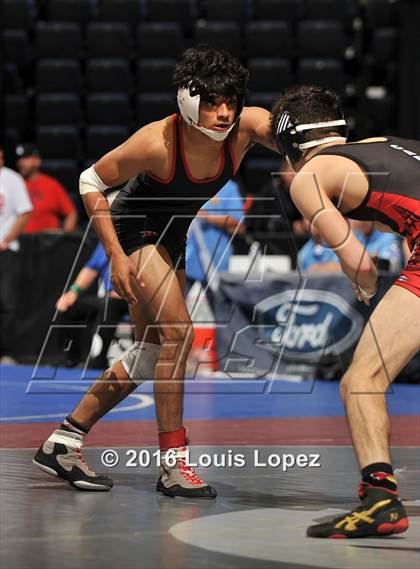 Thumbnail 3 in CIF Southern Section Masters Wrestling Championships (Day 1 - Friday) photogallery.