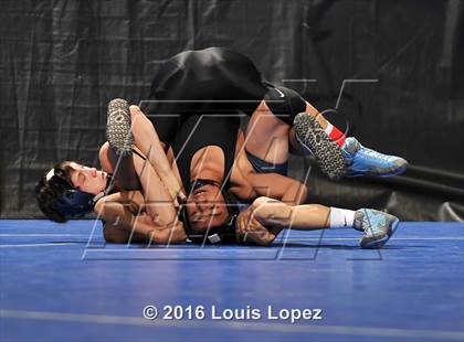 Thumbnail 2 in CIF Southern Section Masters Wrestling Championships (Day 1 - Friday) photogallery.