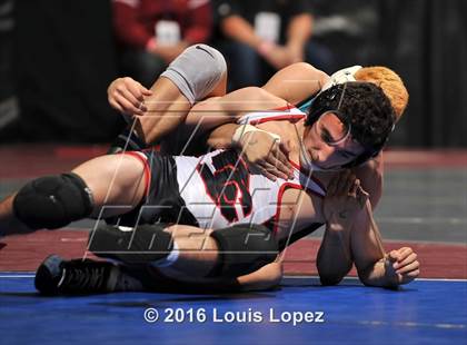 Thumbnail 1 in CIF Southern Section Masters Wrestling Championships (Day 1 - Friday) photogallery.