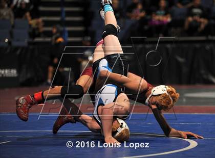 Thumbnail 1 in CIF Southern Section Masters Wrestling Championships (Day 1 - Friday) photogallery.