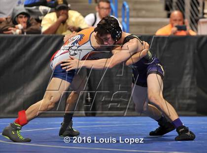 Thumbnail 2 in CIF Southern Section Masters Wrestling Championships (Day 1 - Friday) photogallery.