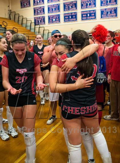 Thumbnail 2 in Cheshire vs. Staples (CIAC Class LL Final) photogallery.