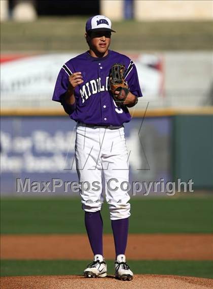 Thumbnail 2 in Midland  vs Belton (Rock Hardball Classic) photogallery.