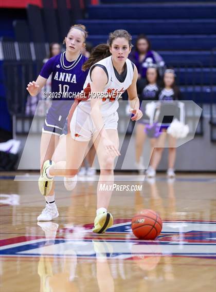 Thumbnail 1 in Wakeland vs. Anna (UIL 5A D2 Girls Basketball Area) photogallery.