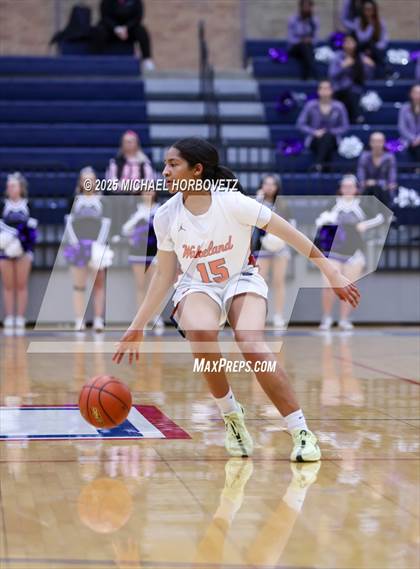 Thumbnail 2 in Wakeland vs. Anna (UIL 5A D2 Girls Basketball Area) photogallery.