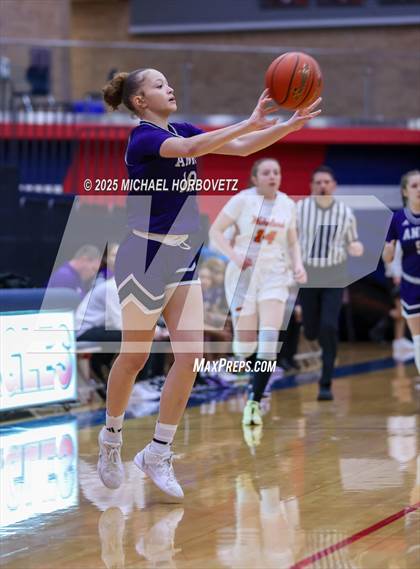 Thumbnail 1 in Wakeland vs. Anna (UIL 5A D2 Girls Basketball Area) photogallery.