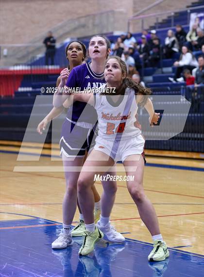 Thumbnail 2 in Wakeland vs. Anna (UIL 5A D2 Girls Basketball Area) photogallery.