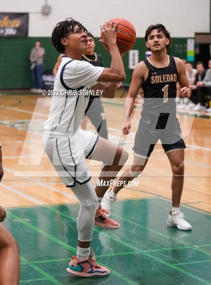 Thumbnail 3 in King's Way Christian vs. Soledad (Cactus Jam Tournament) photogallery.