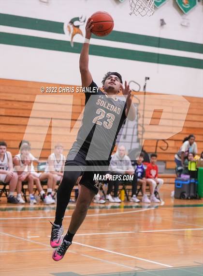 Thumbnail 2 in King's Way Christian vs. Soledad (Cactus Jam Tournament) photogallery.