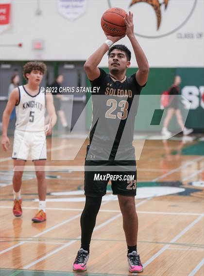 Thumbnail 3 in King's Way Christian vs. Soledad (Cactus Jam Tournament) photogallery.