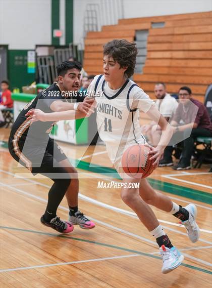 Thumbnail 3 in King's Way Christian vs. Soledad (Cactus Jam Tournament) photogallery.