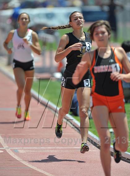 Thumbnail 2 in CIF SS Track and Field Finals (Girls Divisions 3 & 4 -1600m) photogallery.