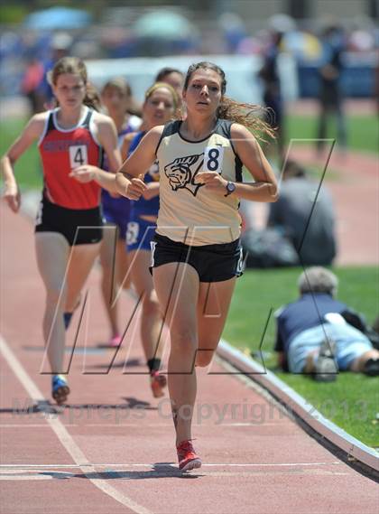Thumbnail 3 in CIF SS Track and Field Finals (Girls Divisions 3 & 4 -1600m) photogallery.