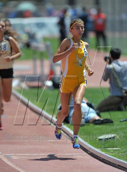 Thumbnail 2 in CIF SS Track and Field Finals (Girls Divisions 3 & 4 -1600m) photogallery.