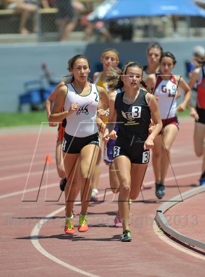 Thumbnail 1 in CIF SS Track and Field Finals (Girls Divisions 3 & 4 -1600m) photogallery.