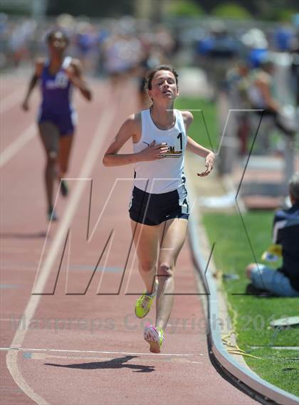 Thumbnail 2 in CIF SS Track and Field Finals (Girls Divisions 3 & 4 -1600m) photogallery.