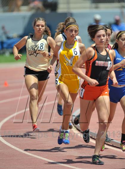 Thumbnail 2 in CIF SS Track and Field Finals (Girls Divisions 3 & 4 -1600m) photogallery.