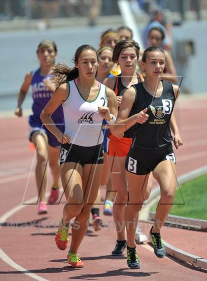Thumbnail 3 in CIF SS Track and Field Finals (Girls Divisions 3 & 4 -1600m) photogallery.