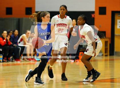 Thumbnail 3 in Canyon View vs. Tucson High Magnet School (Scorpion Shootout 2019) photogallery.