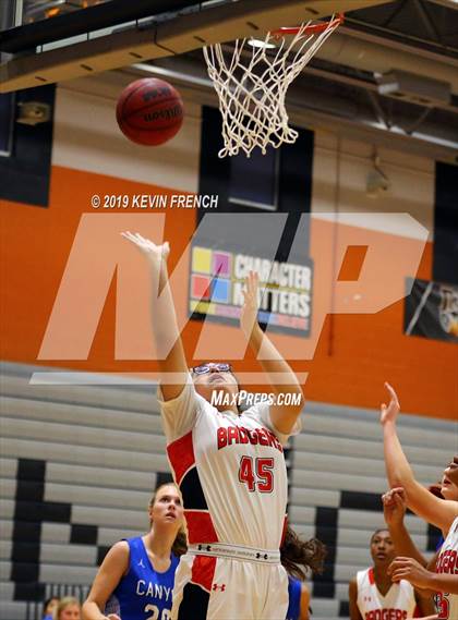 Thumbnail 2 in Canyon View vs. Tucson High Magnet School (Scorpion Shootout 2019) photogallery.