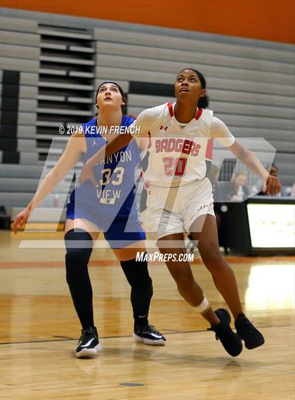 Thumbnail 1 in Canyon View vs. Tucson High Magnet School (Scorpion Shootout 2019) photogallery.