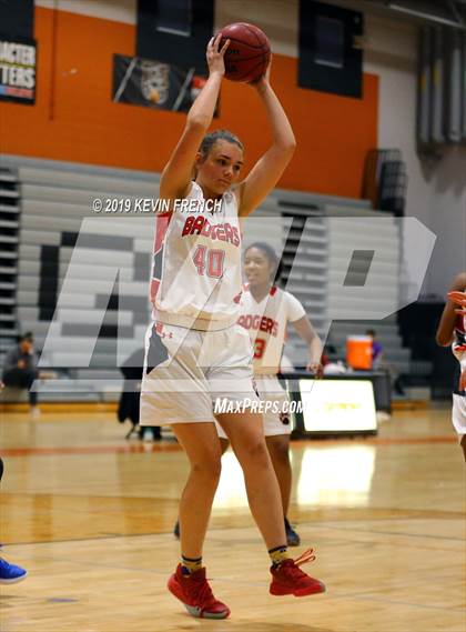 Thumbnail 1 in Canyon View vs. Tucson High Magnet School (Scorpion Shootout 2019) photogallery.